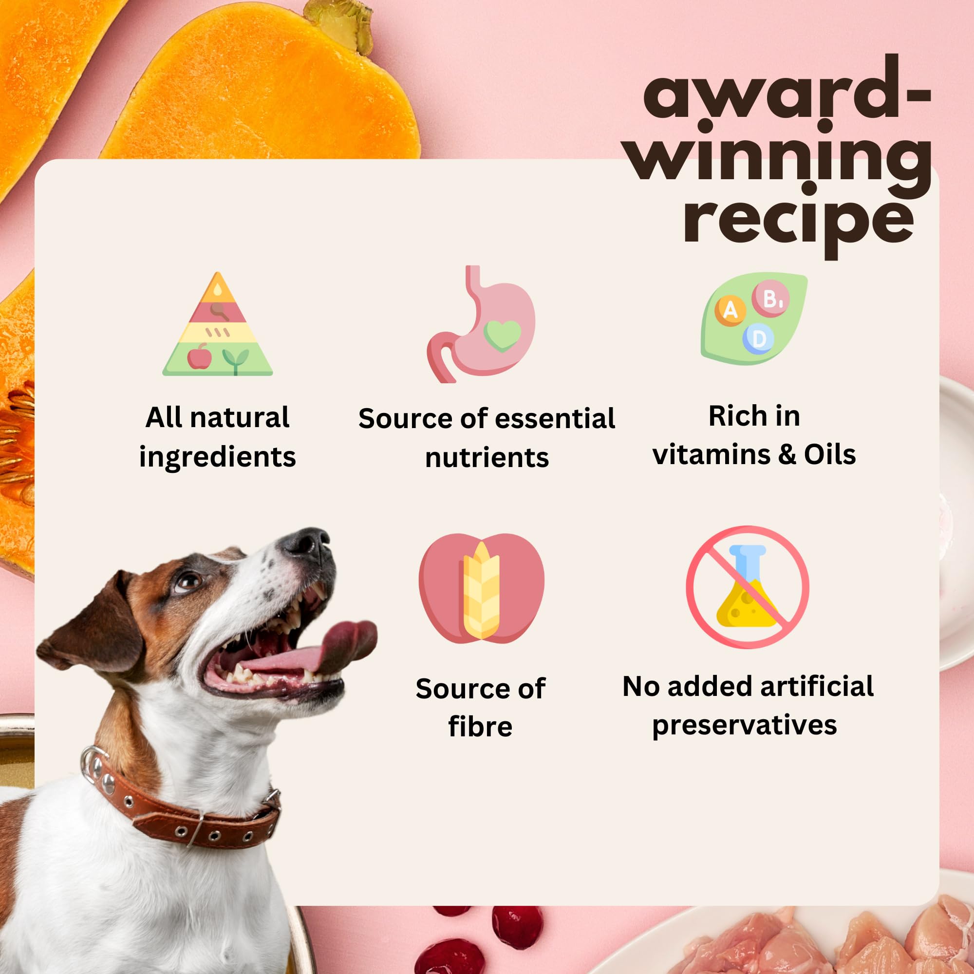 Furr Boost Dog Drink Hydration Pack Chicken, Butternut Squash, Cranberry (12x400ml), 12 x 400ml - Image 3