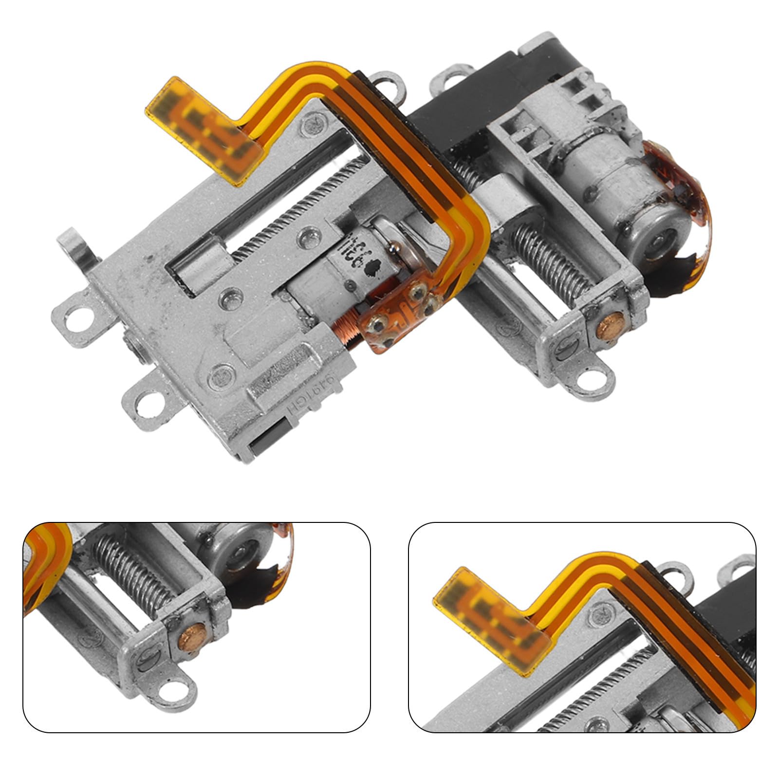 Präzisions Schrittmotor 5mm mit Metall Schraubenhebe Schubmotor und Planetengetriebe für Selbstgemacht und Industrielle Automatisierung mit Kunststoff Metall Schlittenstruktur
