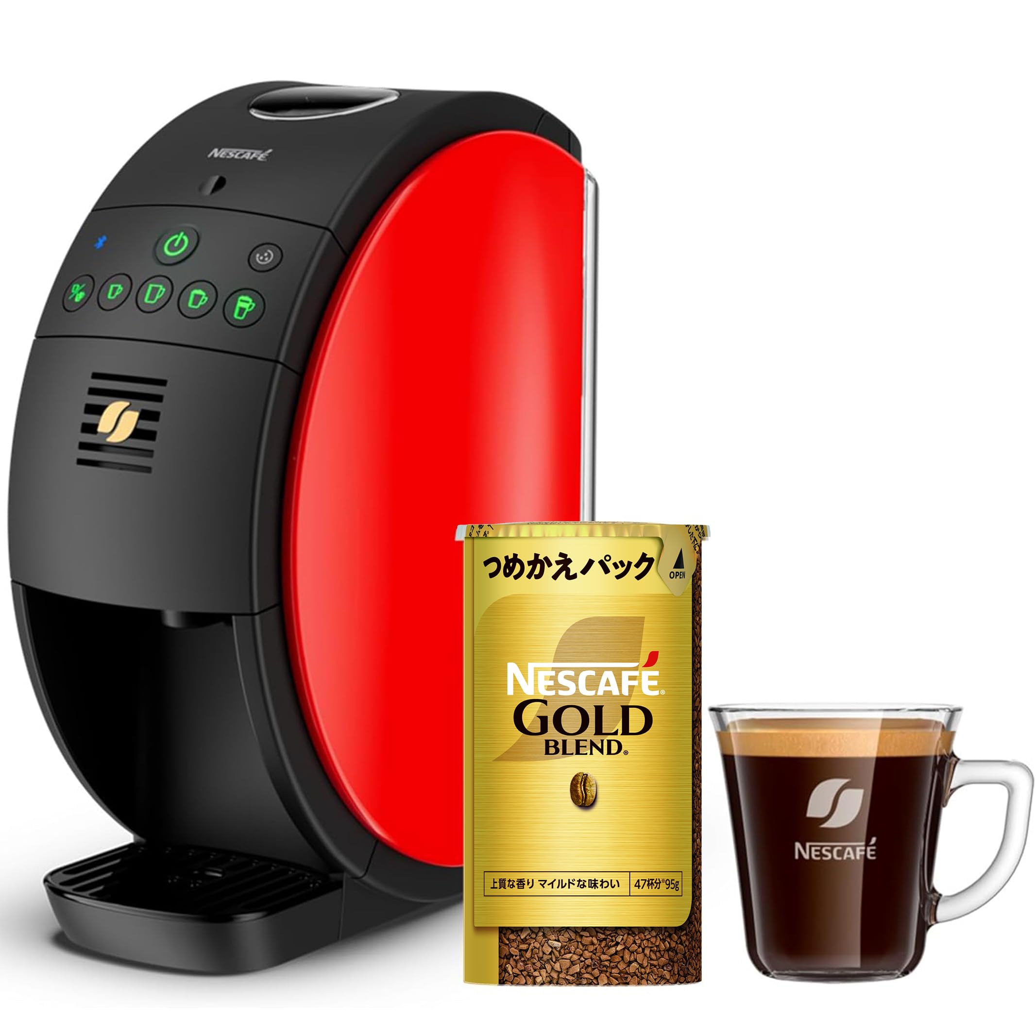Nescafe Gold Blend 50 [Fifty] コーヒーメーカー Amazon.co.jp: Nescafe Gold Blend Barista 50 (Fifty) Eco and System
