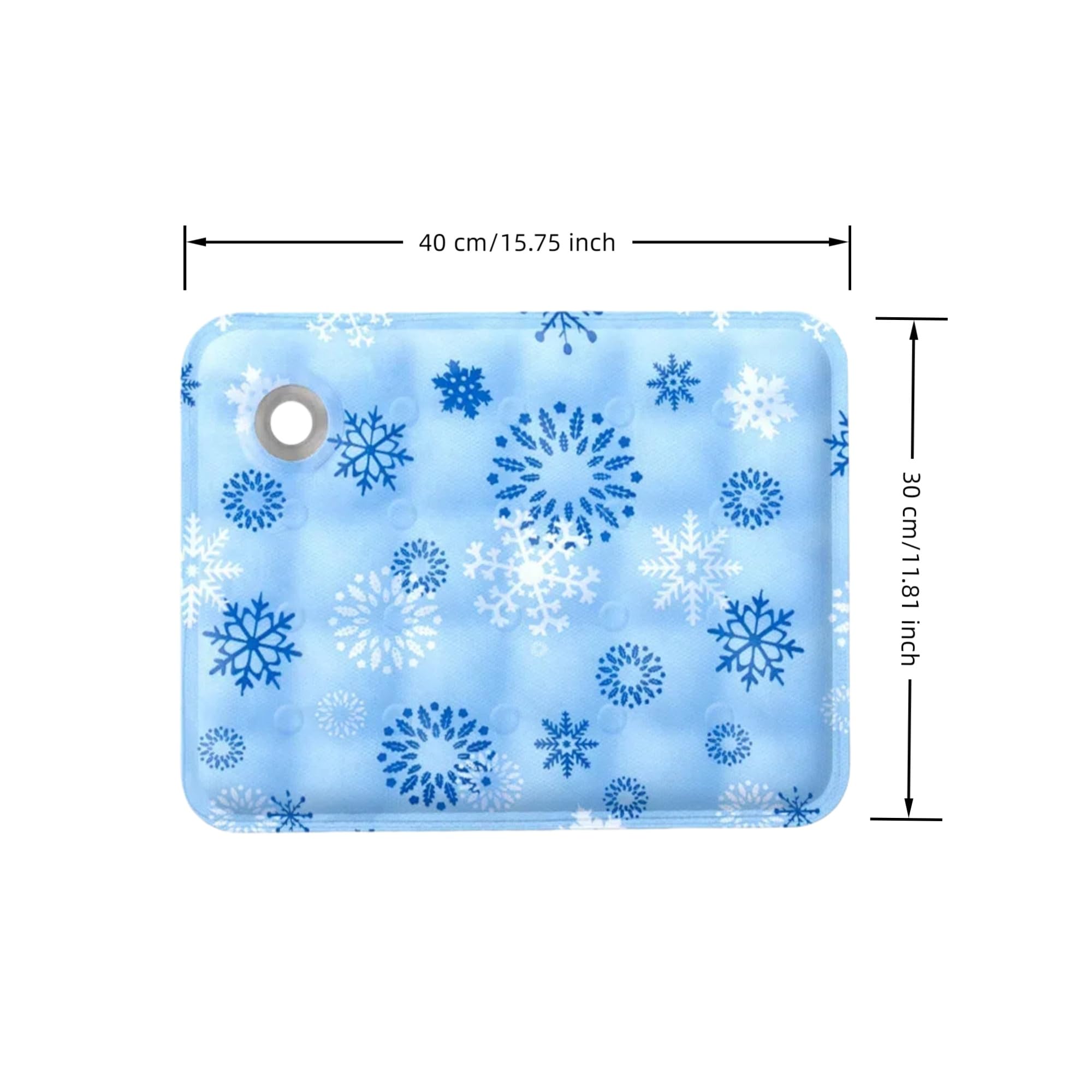 Himtop Dog Cooling Mat,Durable Pet Cool Mat for Dogs Cats Non Toxic Gel Self Cooling Pad Scratch Resistant for Large Dogs 4 sizes to choose from,Ice Blanket Keep Dog Cool in Summer. (S) - Image 2