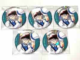 Amazon.co.jp: コナン コナン展 30周年記念 缶バッジ 怪盗キッド 黒羽