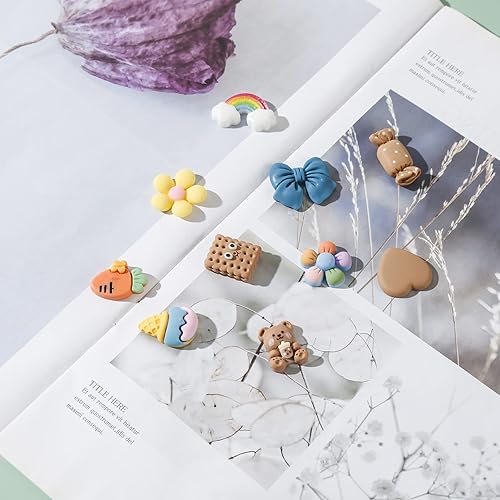 Miniatura 4 de Calcomanías Kawaii 3D - tridimensionales, cuenta manual, botella de agua, teléfono móvil, calcomanías para refrigerador (10 unidades)