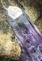 Amazon.co.jp: チャネリング レインボー ゲレロアメジスト 原石 ラフ