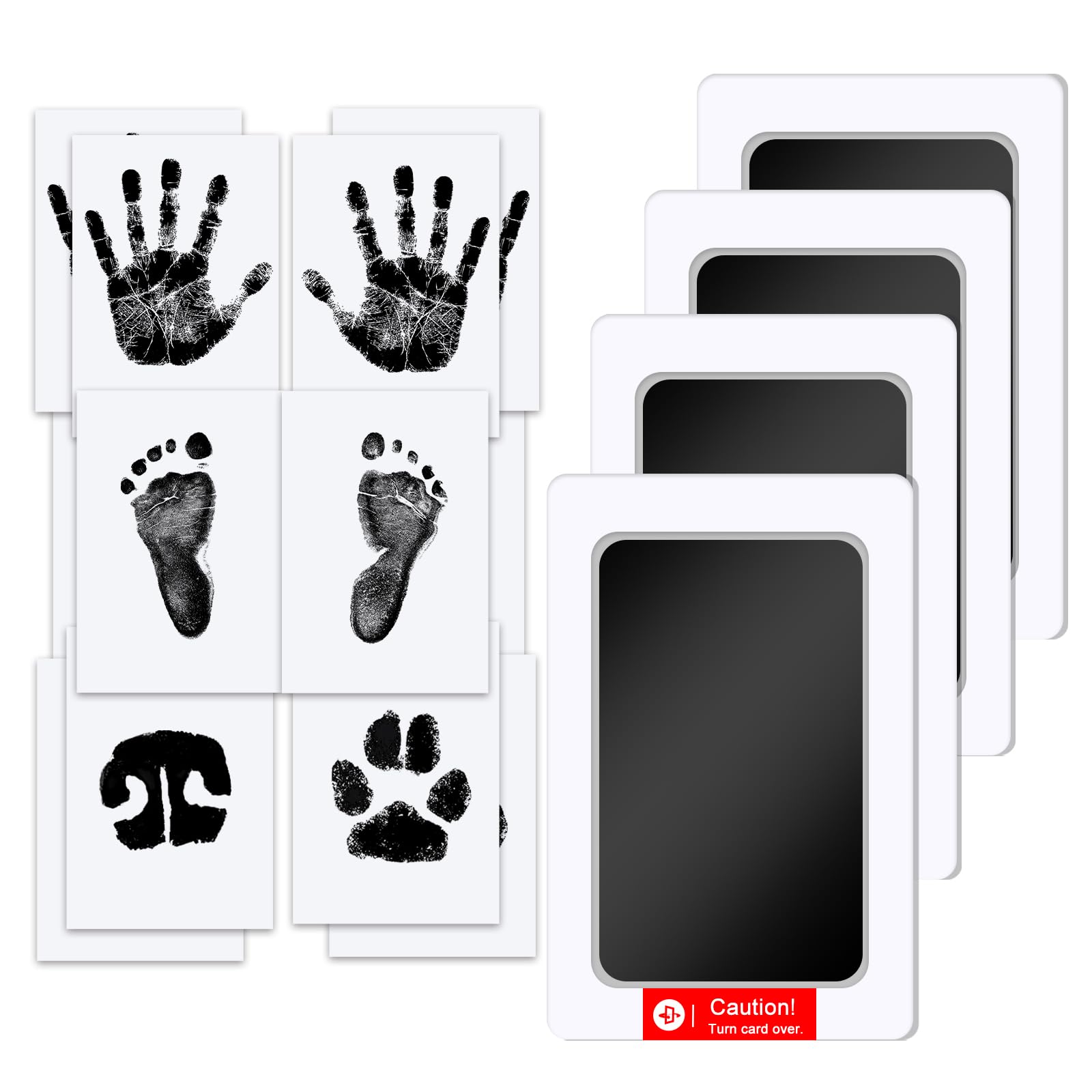 TATUNER Baby Hand and Footprint Kit Inkless, Mess Free Ink Pad