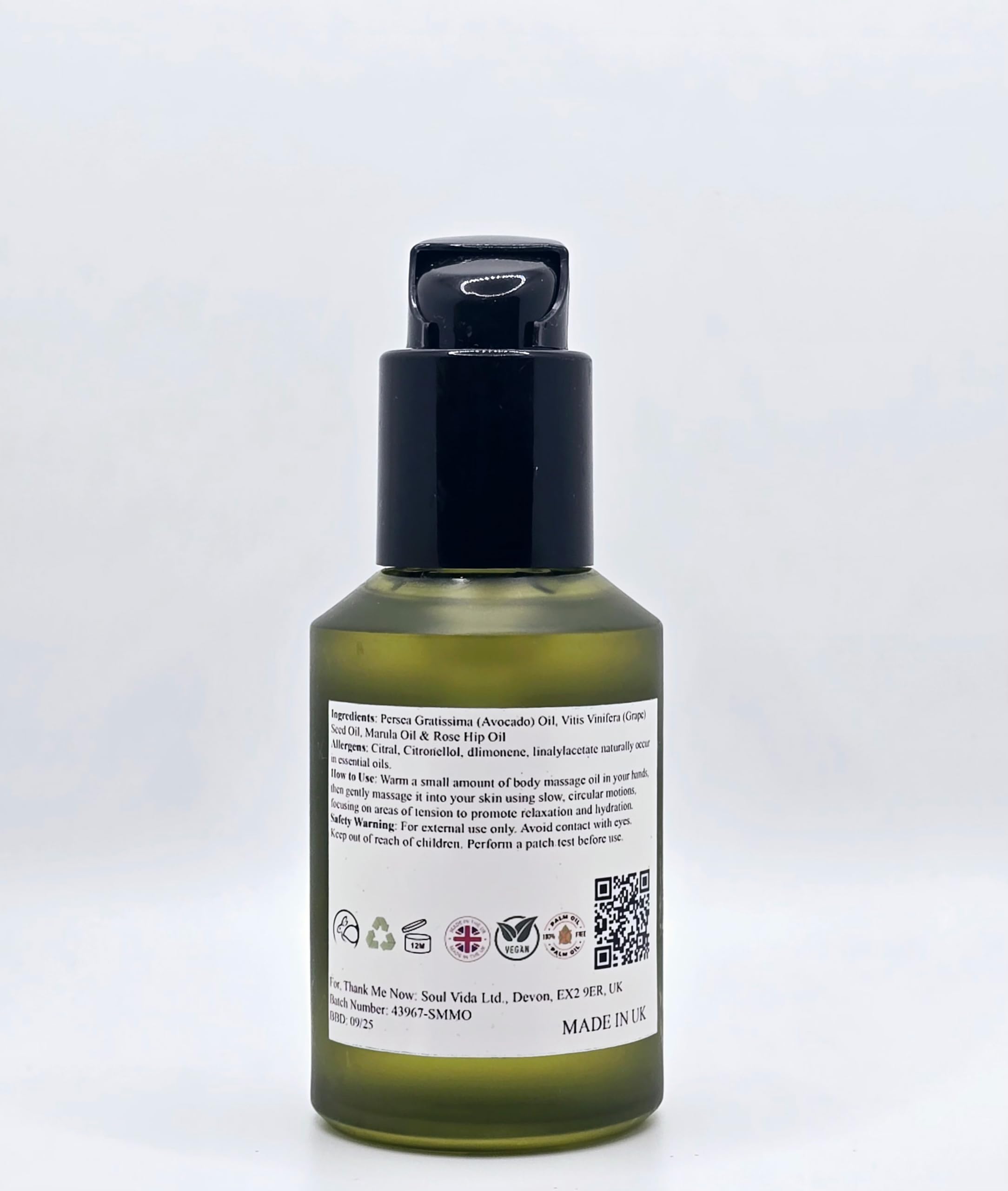 Avocado & Rose Hip Body Oil - for Smooth Luminous & Spot Free Skin 125 ml, 125 ml (Pack of 1) - Image 2