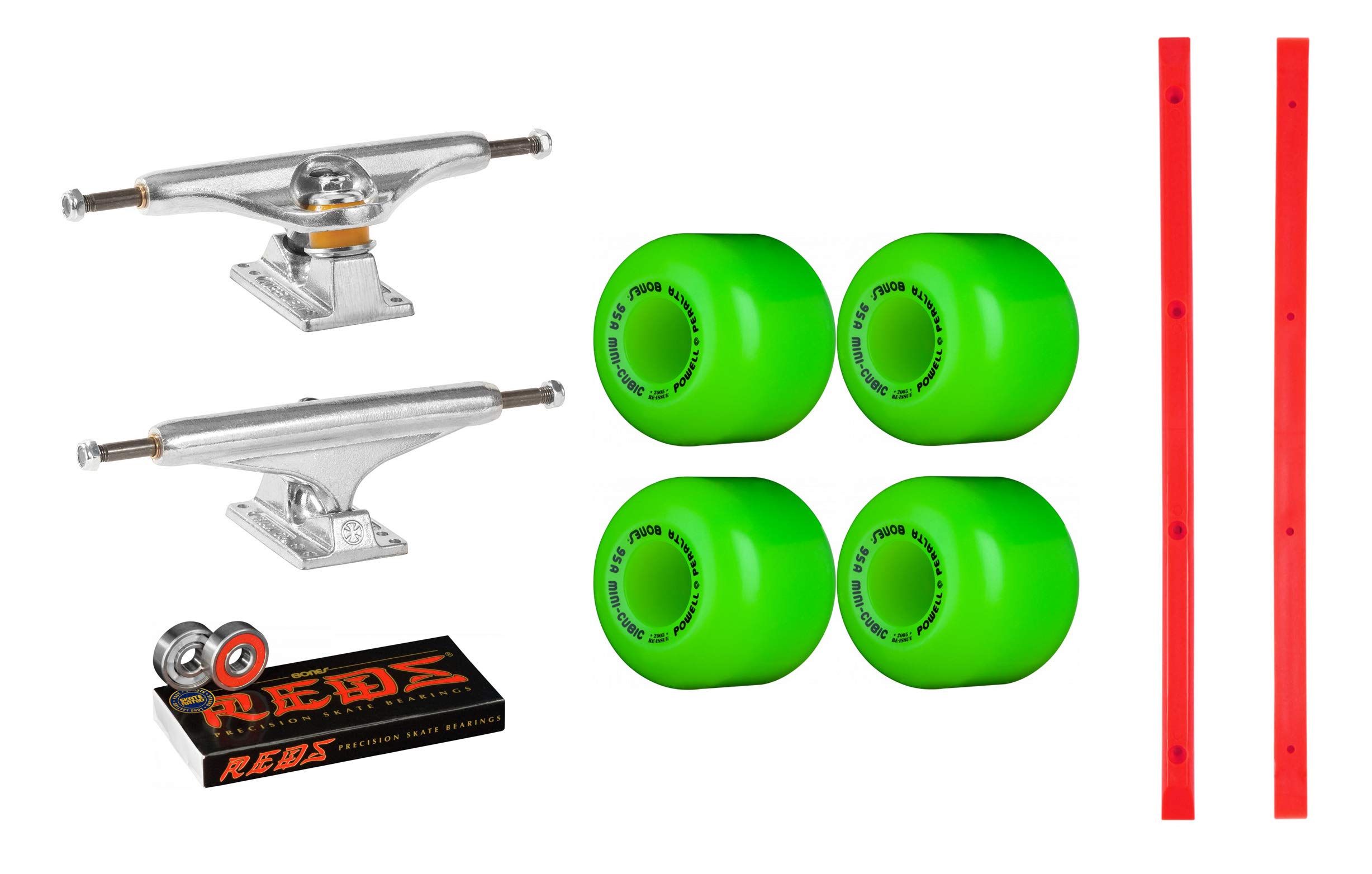 Amazon.com : INDEPENDENT 139 Skateboard Trucks, Powell Mini-Cubic