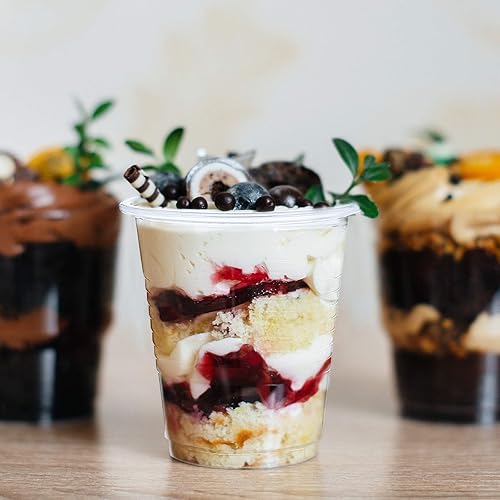 Miniatura 4 de Paquete de 300 vasos de plástico transparente de 3 onzas, vasos desechables para enjuague bucal para baño, pequeños vasos de plástico para expreso,