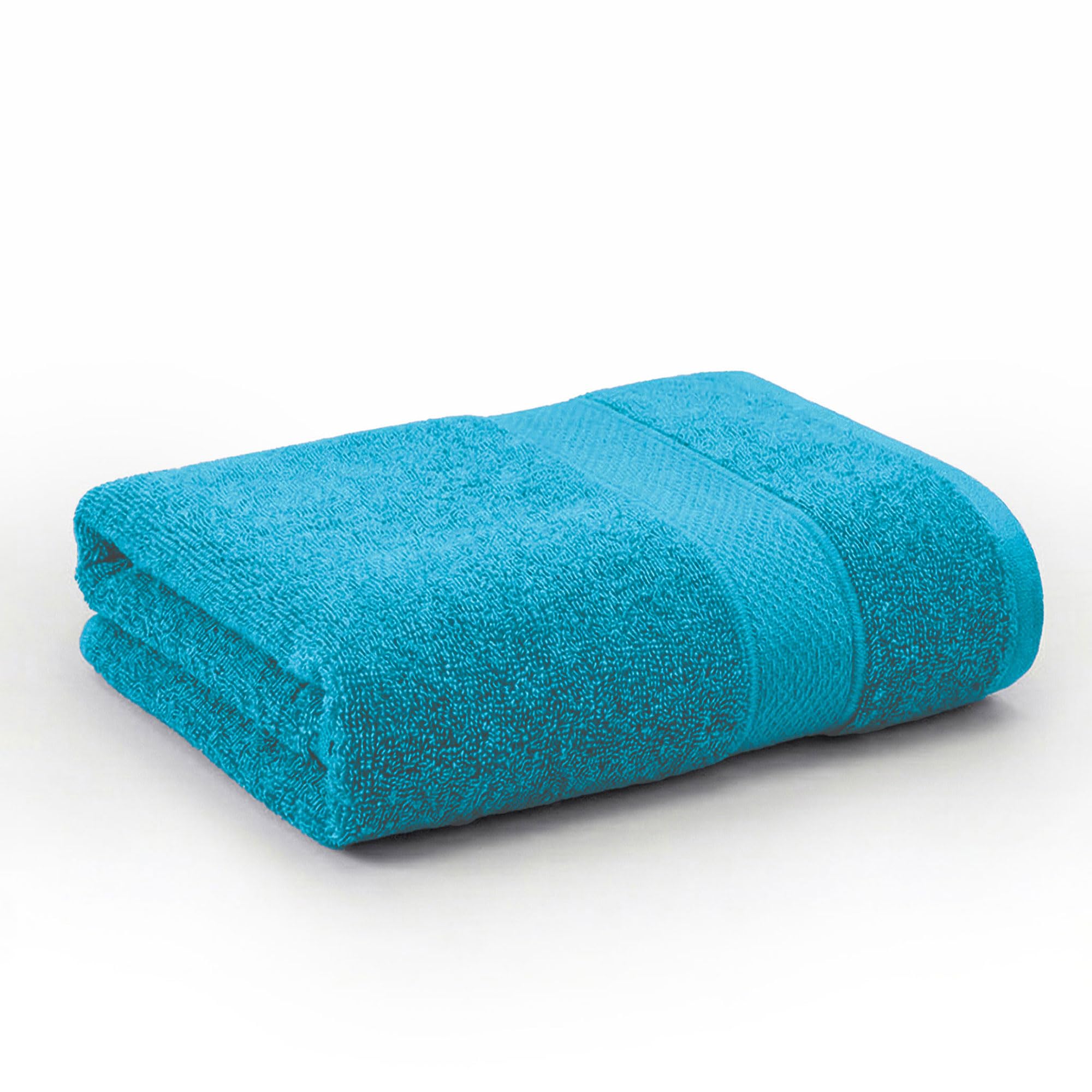 Trident 100% Cotton Towels for Bath | Towels for Bath Large Size | Trident Bath Towel - Soft & Absorbent | 450 GSM | 1 Piece Bath Towel for Men/Women | Urban Comfort | 70 cms x 140 cms - Teal