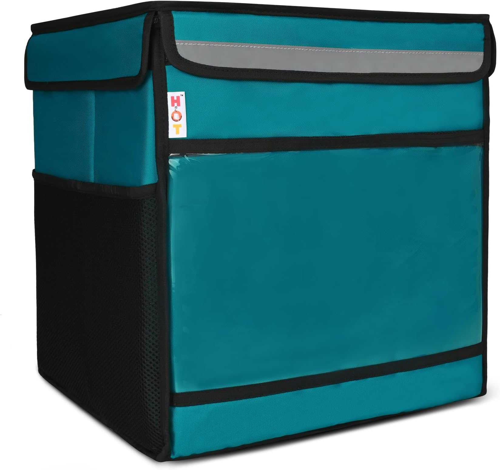 Pizza Bag for Delivery, Thermal Insulated Pizza and Food Delivery Bag,15X15X16 inch Pizza Warmer Bag, Holds 8X12" Pizza Boxes, Hot Pizza Carrier Insulated Bags (Sea Green)