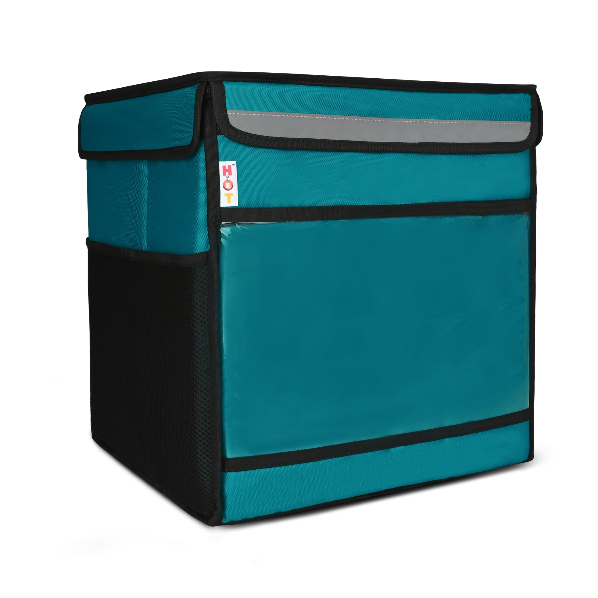 Pizza Bag for Delivery, Thermal Insulated Pizza and Food Delivery Bag,15X15X16 inch Pizza Warmer Bag, Holds 8X12" Pizza Boxes, Hot Pizza Carrier Insulated Bags (Sea Green)