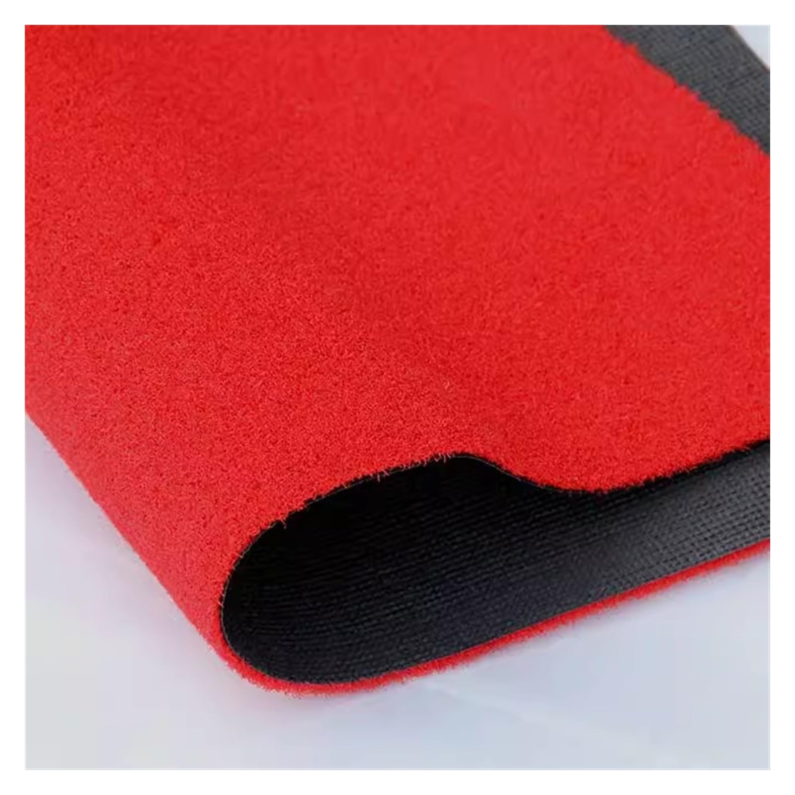 Gazon artificiel rouge 3 cm avec tapis de pelouse de jardin et sous-couche perméable à l'eau