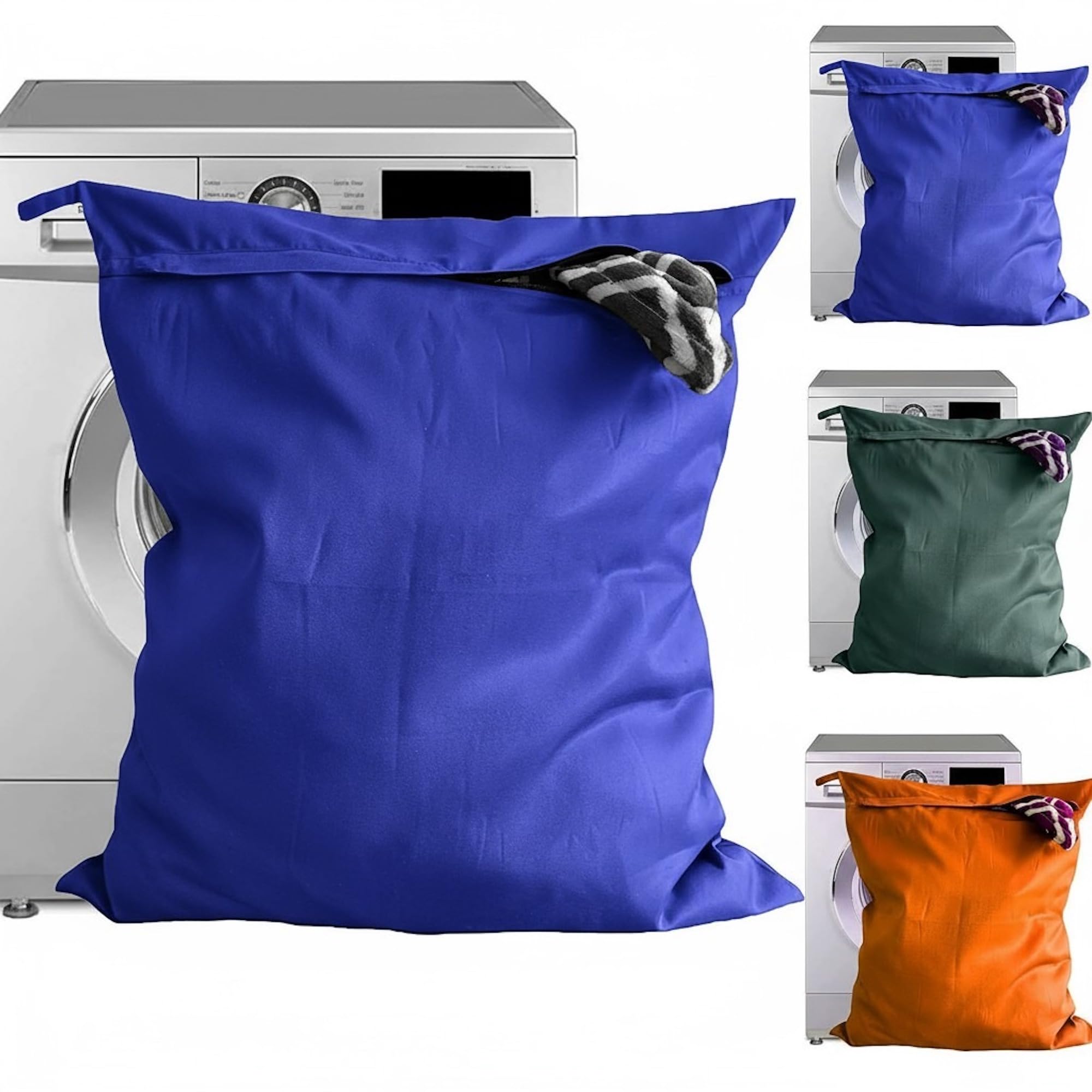 Bolsa de lavandería para mascotas Majestic Ally azul rey para mantas y alfombras