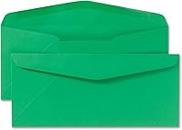 Vista 5 de Quality Park Sobre de colores, tradicional, #10, verde, 25 por paquete (11135)