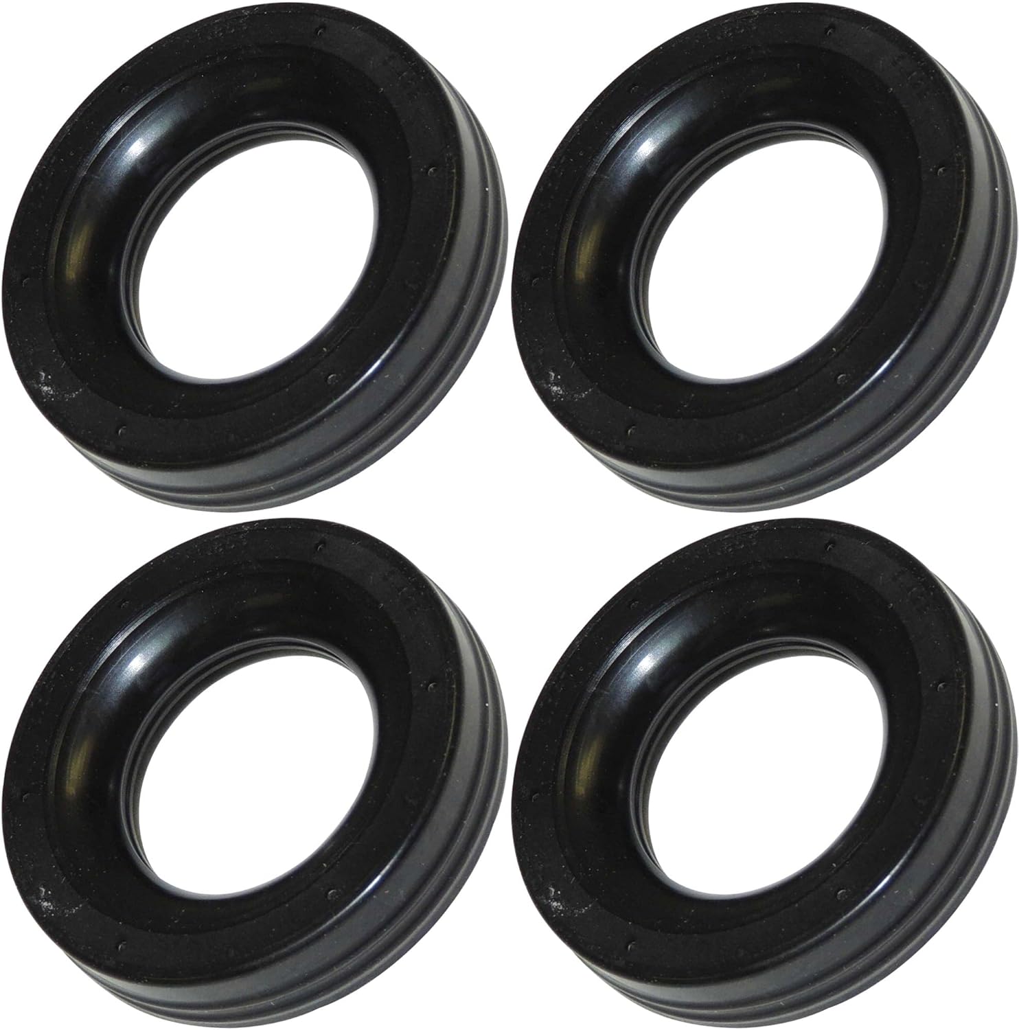 APDTY 170852x4 Spark Plug Tube Seals; Set Of 4; Compatible With Various Avenger, Grand Caravan, Challenger, Stratus, Nitro, Breeze, Neon, 300, Town & Country, Pacifica, Charger, Journey, Magnum Models