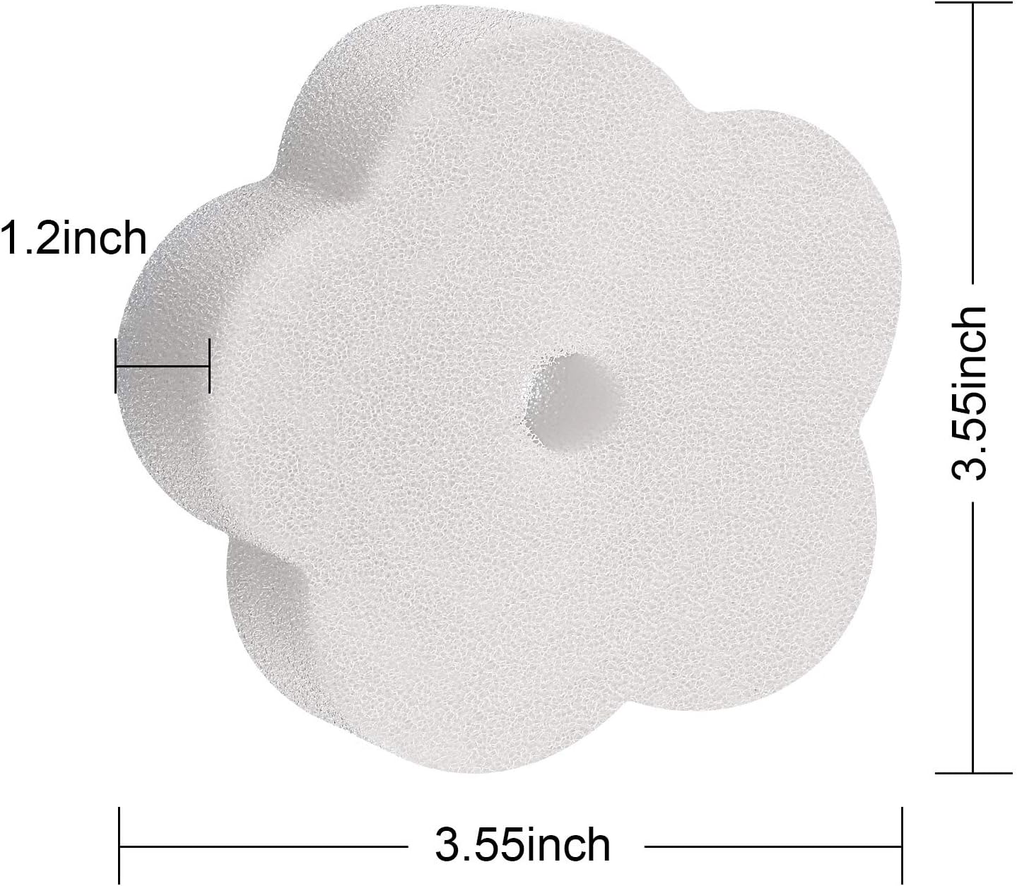 Chuangdi 24 Pieces Oil Absorbing Scum Sponge for Hot Tub, Swimming Pool and Spa (Flower): Garden & Outdoor