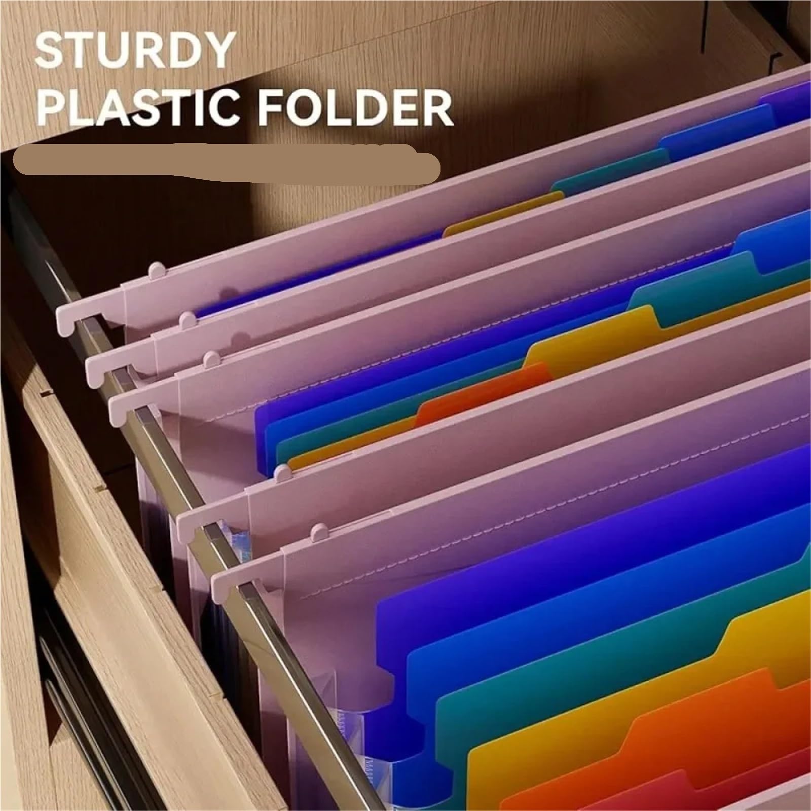 Dossiers Suspendus Expansibles En Plastique Pour Le Bureau