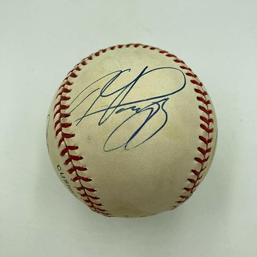 Miniatura 1 de LA Dodgers Rookie's Of The Year Signed Baseball Mike Piazza Hideo Nomo JSA COA - Autographed Baseballs