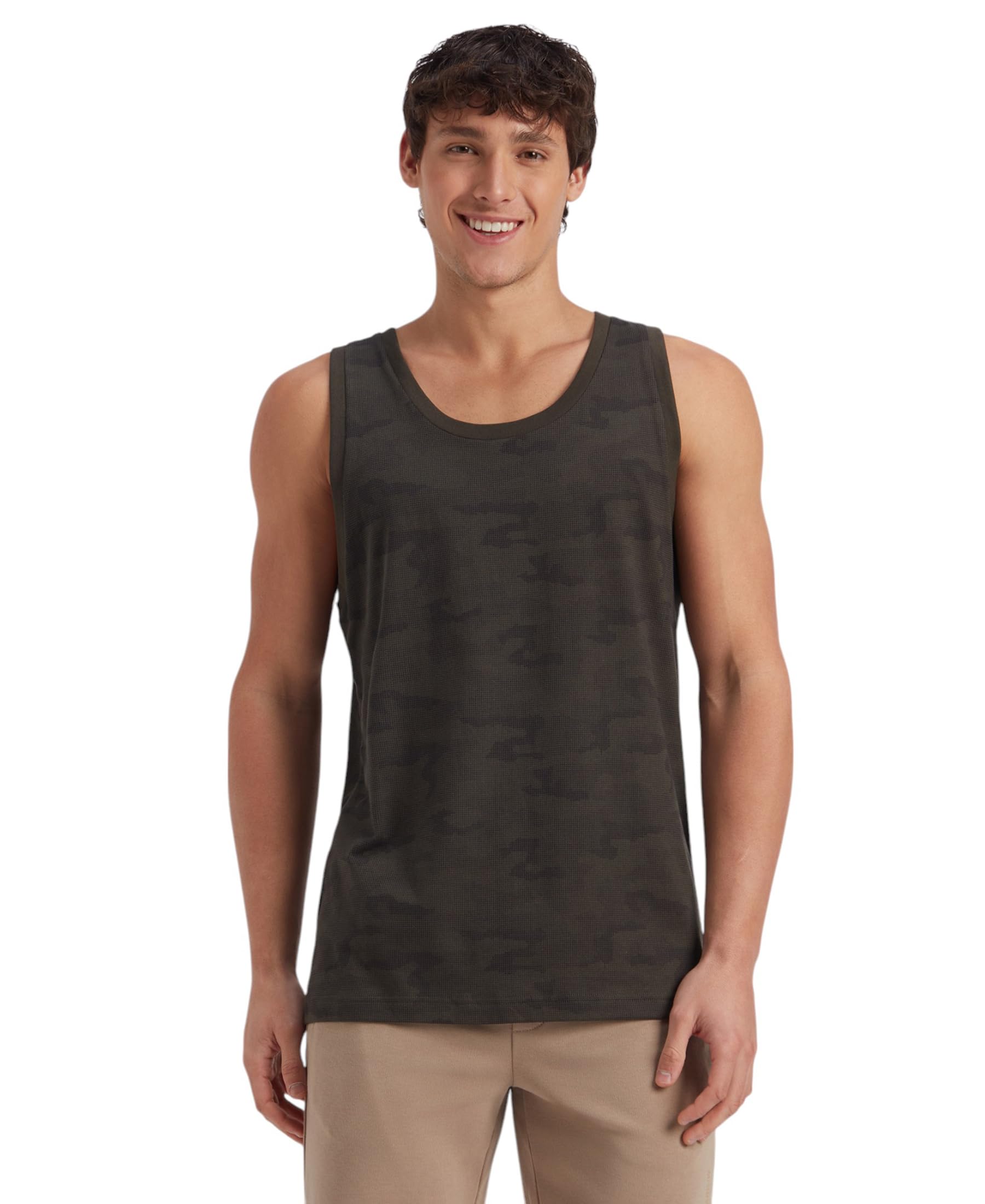 Jockey AM67 Men's Super Combed Cotton Blend Printed Tank Top-image-22