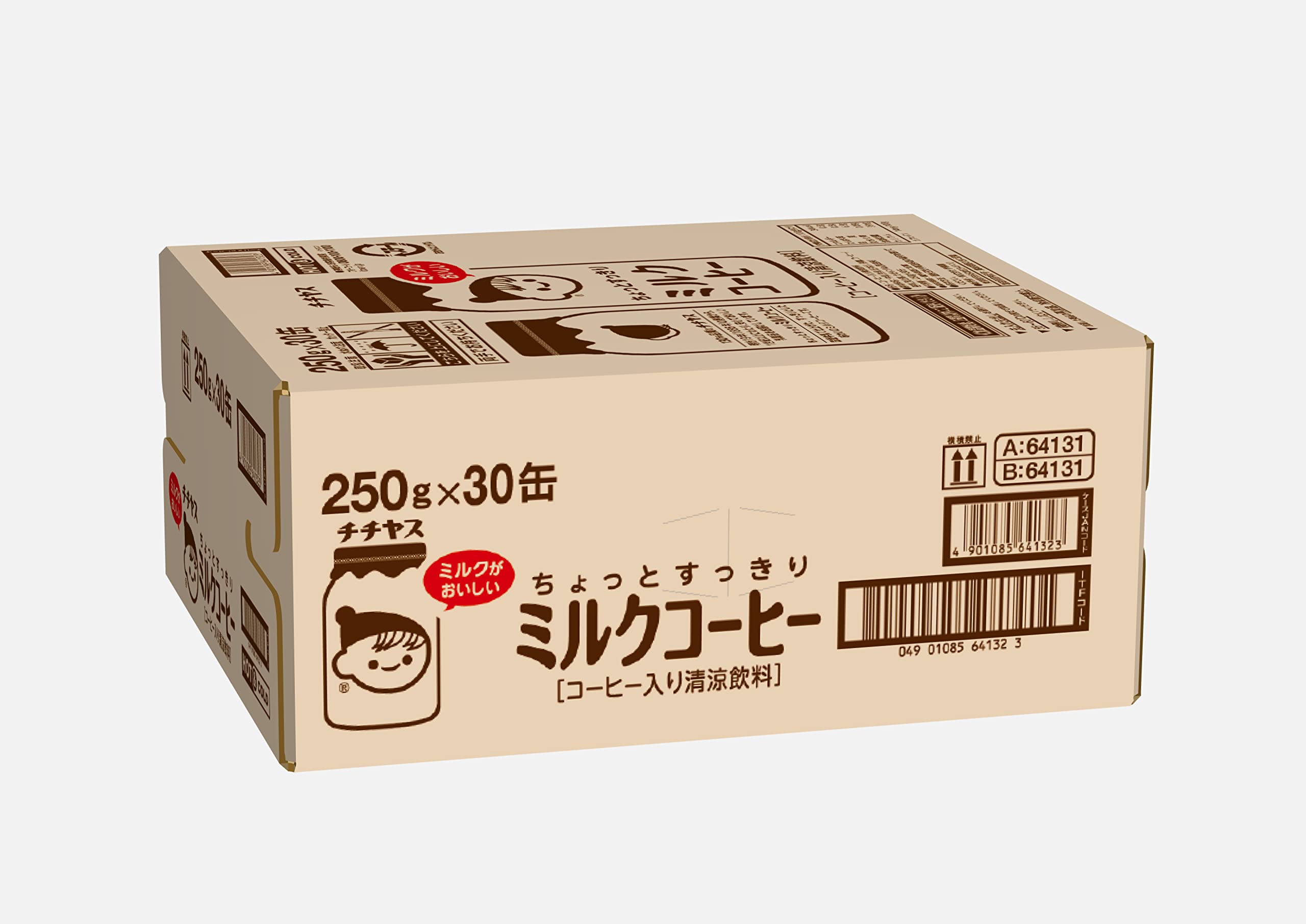Amazon.co.jp: Itoen Chichias Milk Coffee Cans 8.8 oz (250 g) x 30
