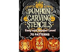 Pumpkin Carving Stencils: Easy and Master Level 70 PATTERNS
