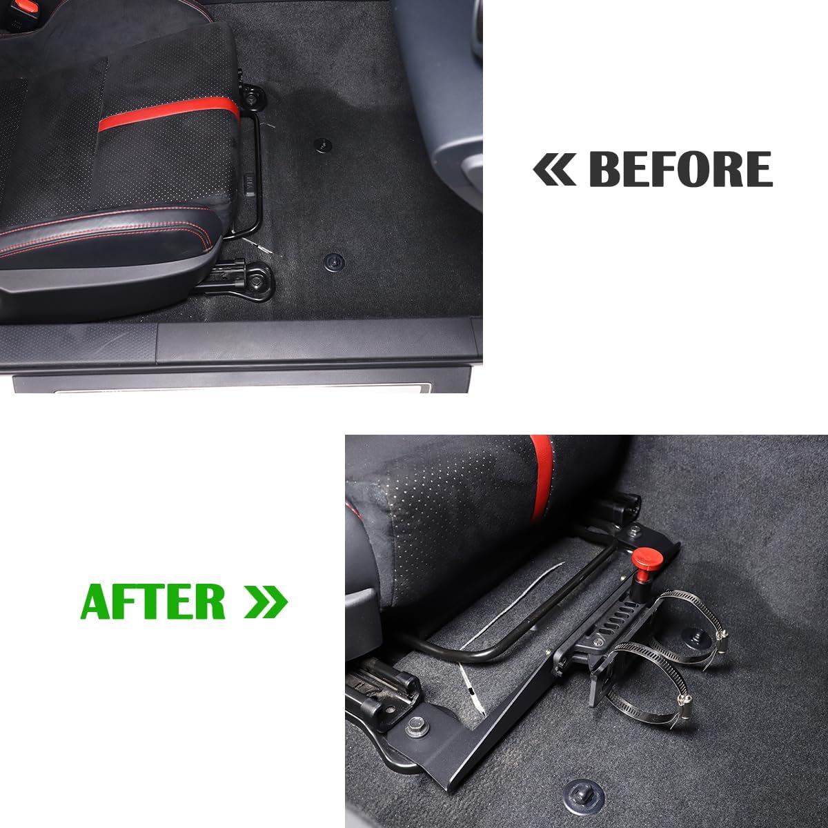 Aluminum Adjustable Roll Bar Fire Extinguisher Mount Bottle Holder Bracket for Toyot@ 86/Subaru BRZ 2022-2025 Car Co-Pilot Under Seat Quick Release Fire Extinguisher Bracket,Fire Extinguisher Mounts