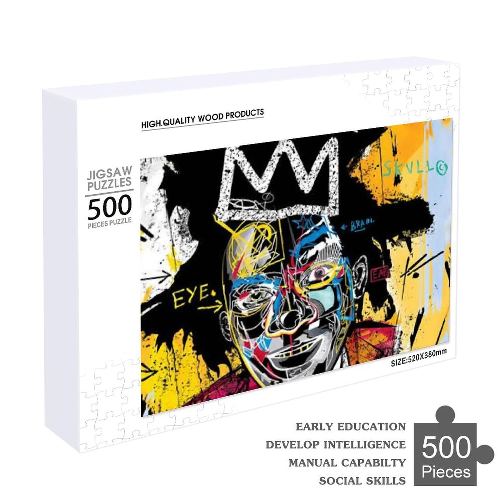 Amazon | ジャン＝ミシェル バスキア ジグソーパズル 500ピース パズル