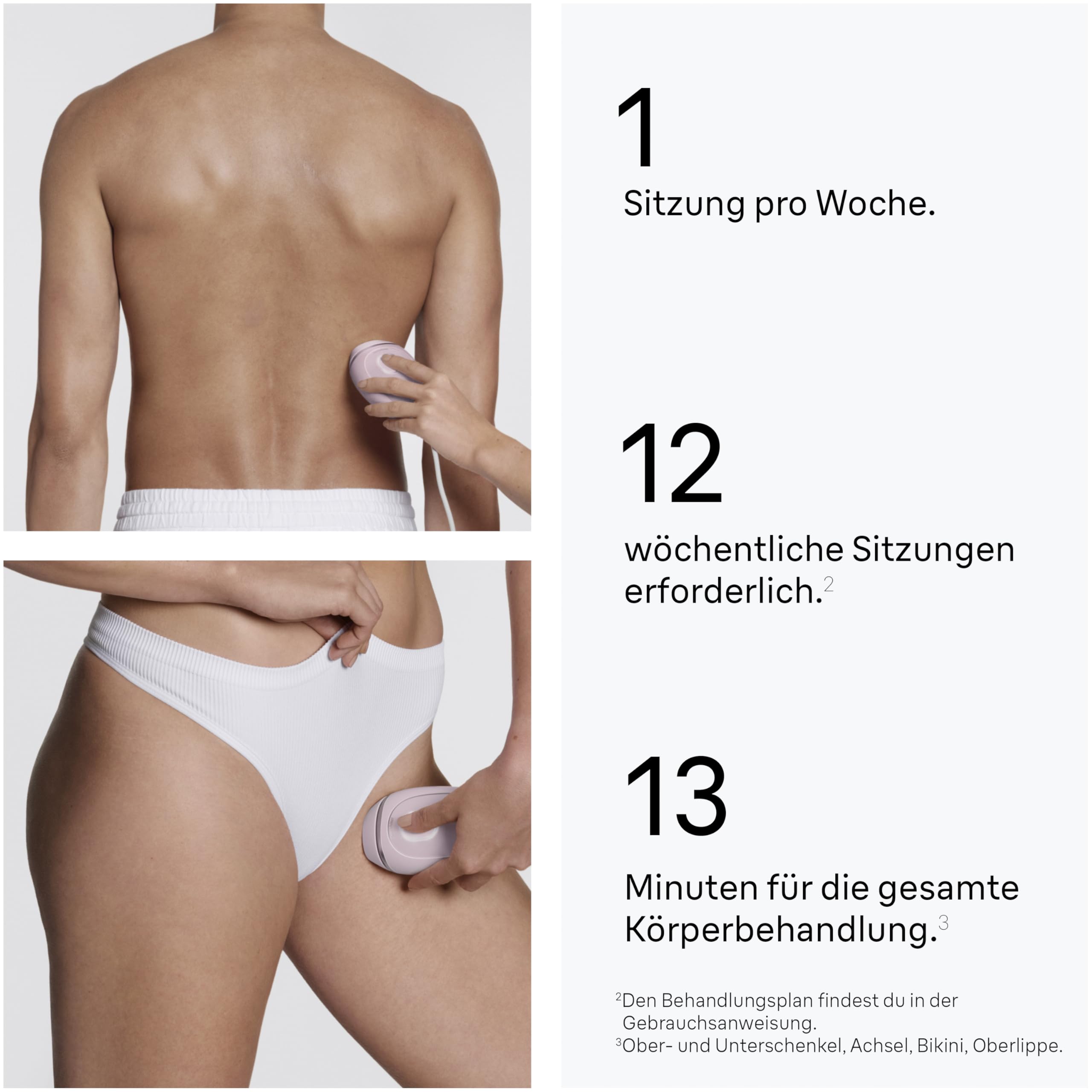 Braun IPL Geräte Haarentfernung Silk·expert Mini, PL1112, Rosa - Alternative Laser Haarentfernung... Ansicht 4