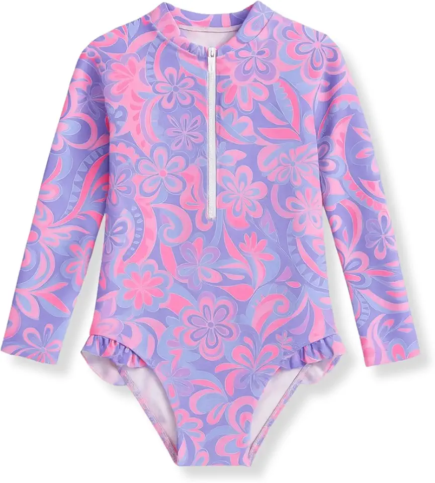 Maio Infantil Menina Manga Longa Proteção Uv Solar Criança Ideal Para Praia