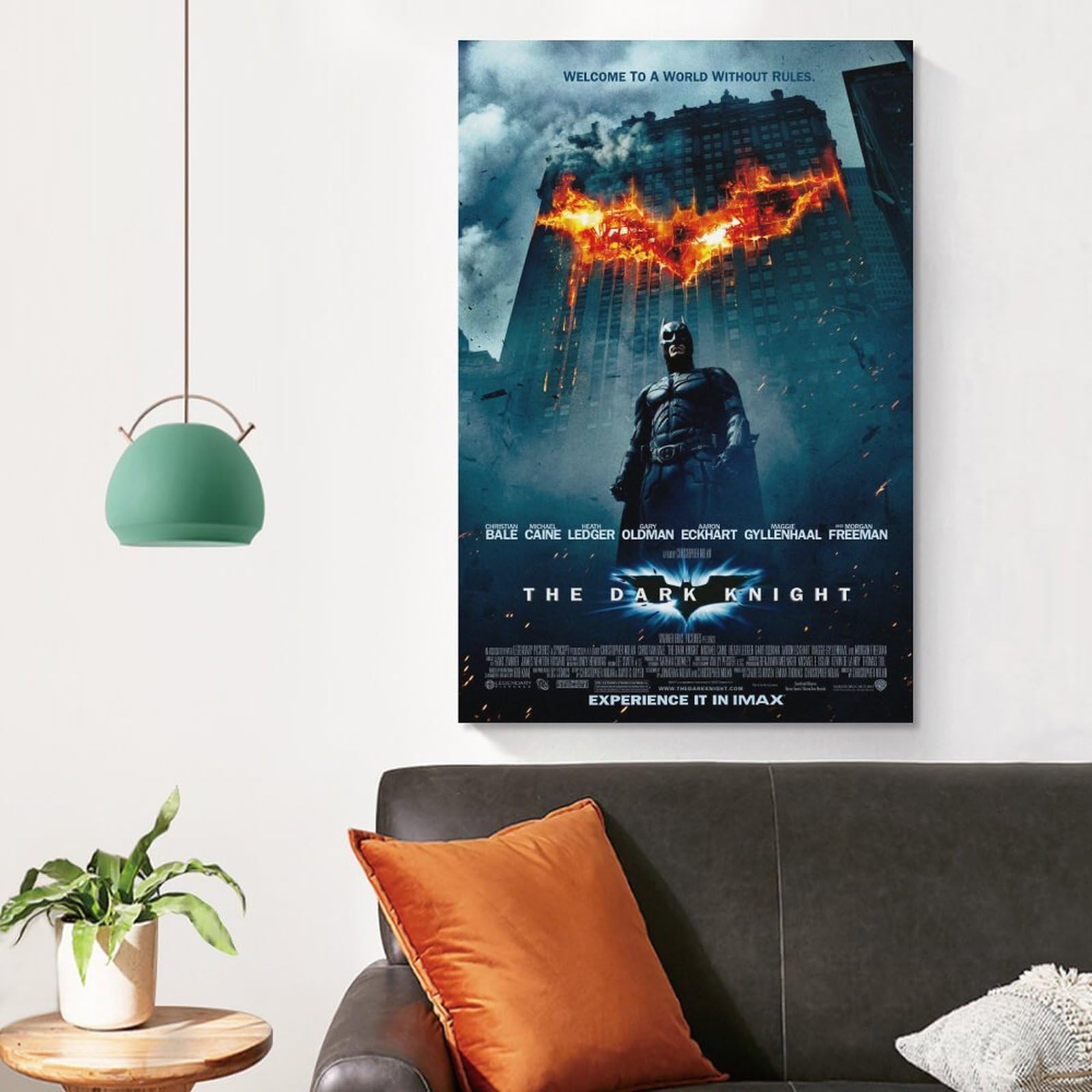 2点セット【フレーム付-黒-】 映画ポスター ダークナイト US版 mi4/5 2点セット【フレーム付-黒-】 映画ポスター ダークナイト US版 mi4/5