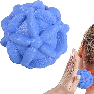 bola massagem | Yoga Massagem Bola para os Pés - Bolas massagem miofascial textura flor, massageador pés e rolo para alívio, treinador arco pé plantar, dor muscular Iscork