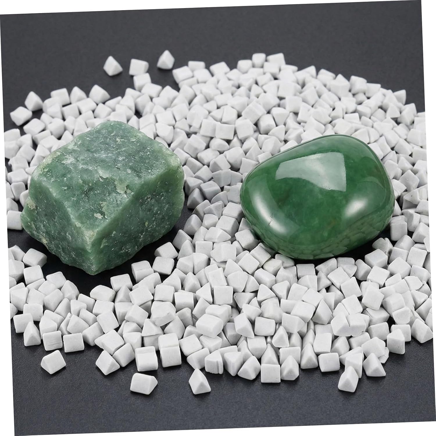 Triangular Ceramic Tumbling Media 1kg for Jewelry and Stone Polishing