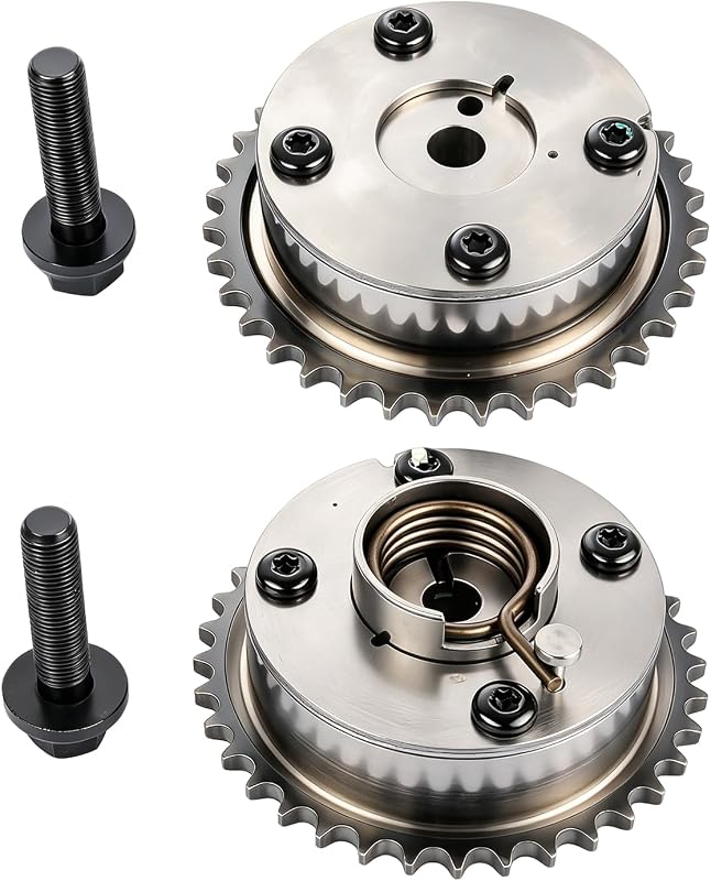 Par de engrenagens VVT dos comandos de admissão e escape GELUOXI para Toyota 2.5L e 2.7L – 917-258 e 917-259