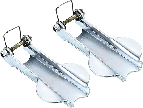 PATIKIL Kit de cierre de seguridad de gancho de 3.3 pulgadas, paquete de 2 piezas de repuesto de enganche de receptor de remolque de metal para