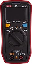 UNI-T UT123T 600V AC/DC Residential Pocket Multimeter -40°C-300°C/-40°F-572°F