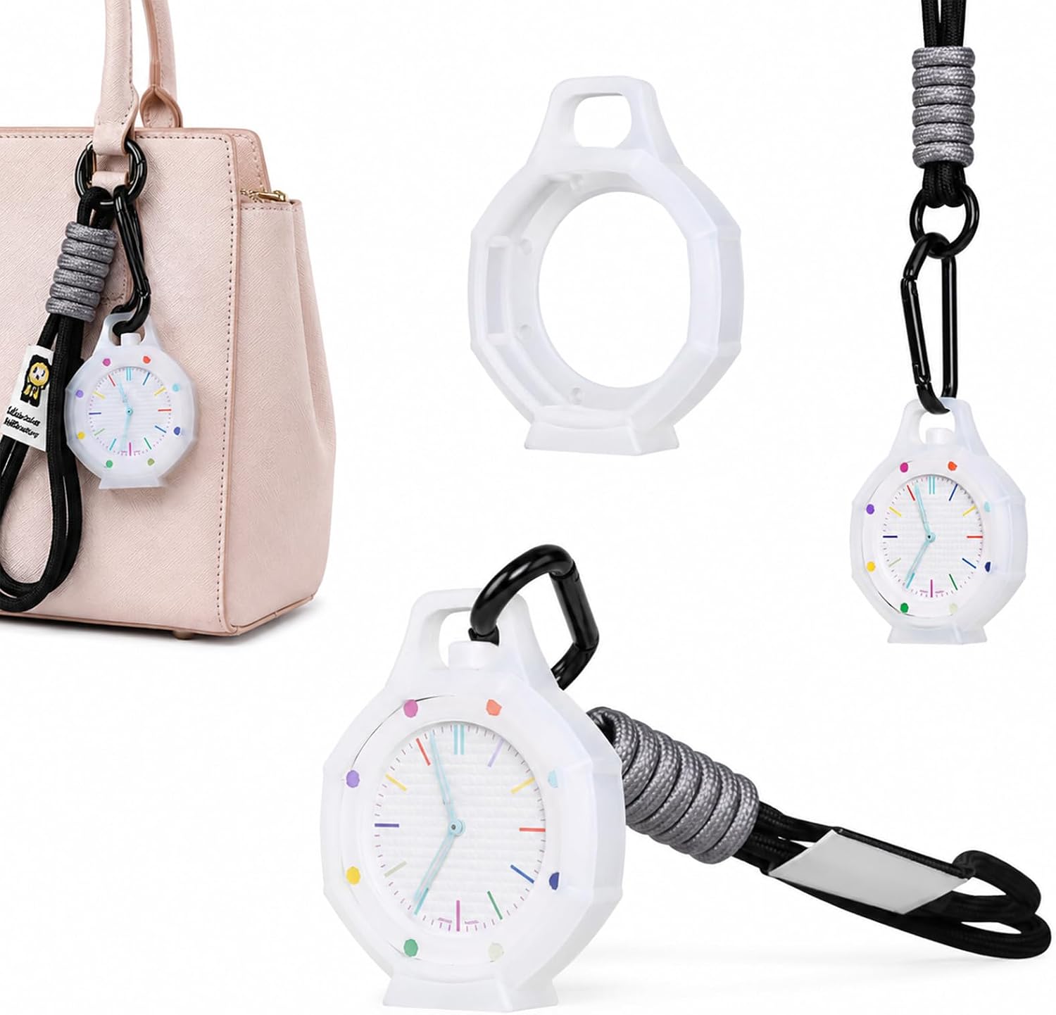 Soft Silicone Protective Case for Swatch AP Royal Pop Watch (Transparent)