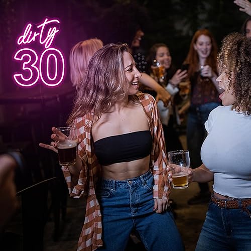 Miniatura 5 de Noasktt Letrero de neón de Follow Your Dreams, luces de neón para decoración de pared, con interruptor regulable, letreros de neón LED rosa