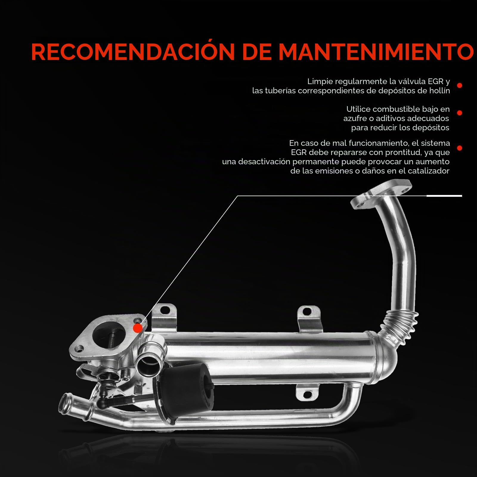 Frankberg Válvula EGR 03G131512AD | Compatible con: P.a.s.s.a.t Variante 35I 3A5, P.a.s.s.a.t Variante 3B5, Altea XL 5P5 5P8, Habitación 5J7, A3 8V1 8VK