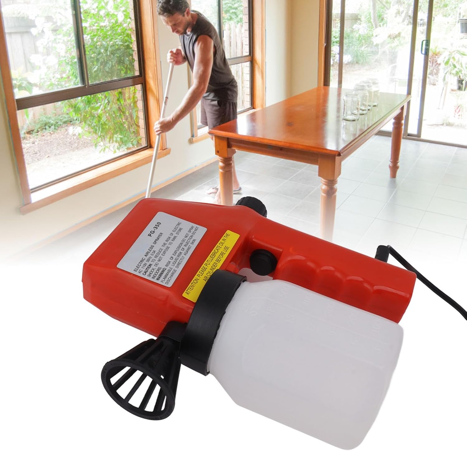 Restokki Handheld Steam Cleaner, Steamer for Cleaning, Pressurized Steam Accessory Set for Home, Bathroom US Plug 110V