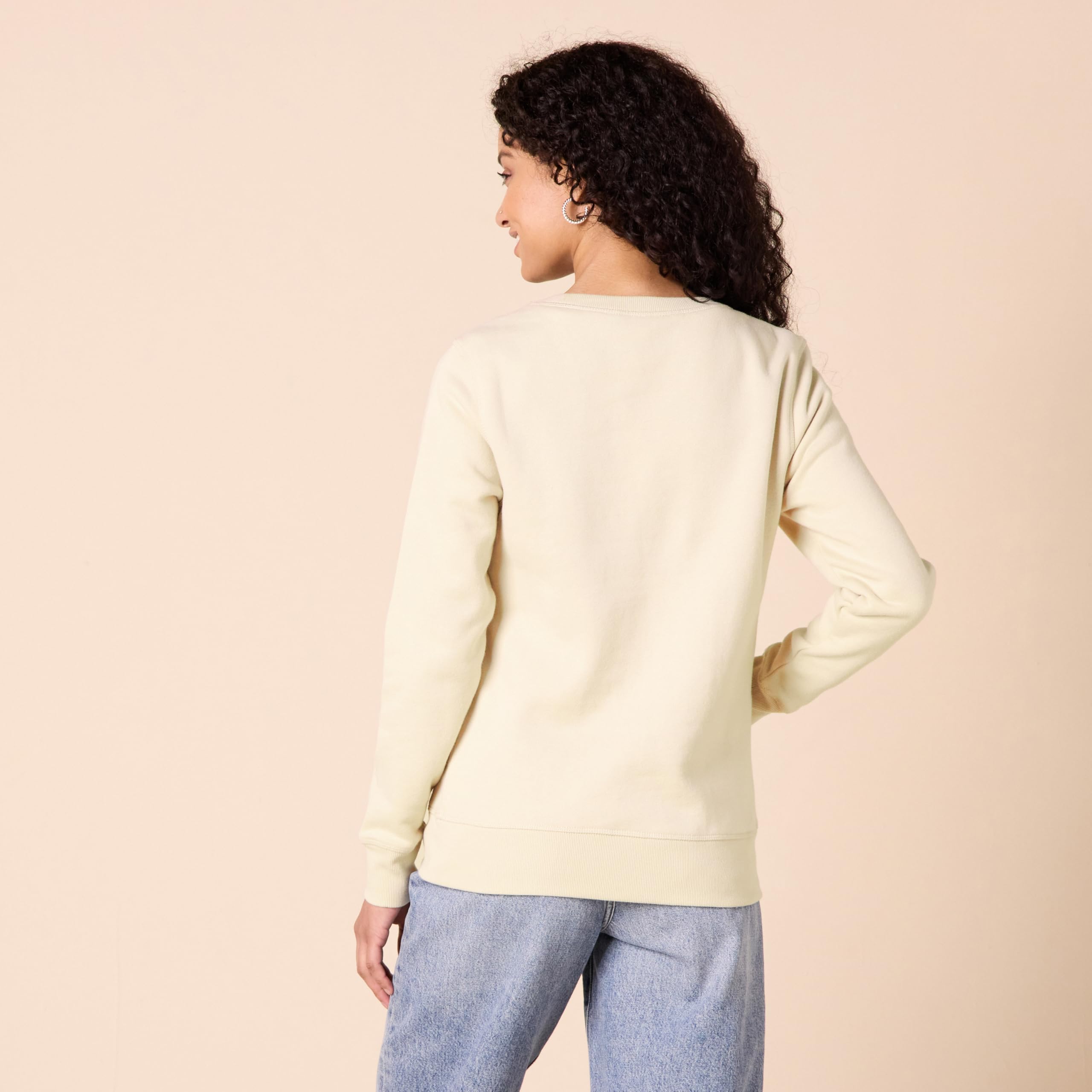 Amazon Essentials Mujer Sudaderas de Forro Polar con Cuello Redondo