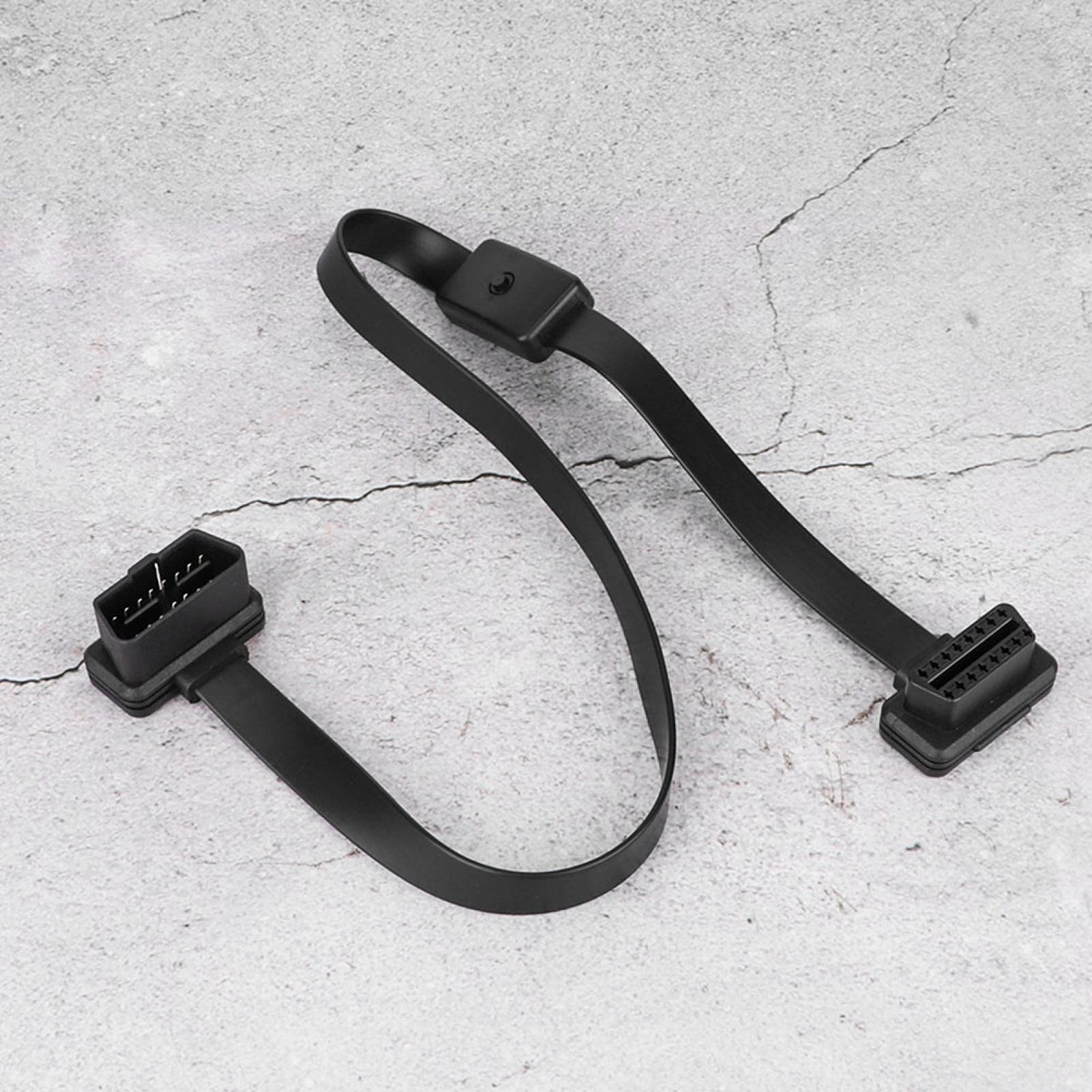 ODB2 Splitter Extension, KIMISS OBD2 Diagnostische Connector-adapterkabel voor alle on-board diagnostische protocollen 2, Populair, Normaal ODB2 Splitter Extension, KIMISS OBD2 Diagnostische Connector-adapterkabel voor alle on-board diagnostische protocollen 2, Populair, Normaal