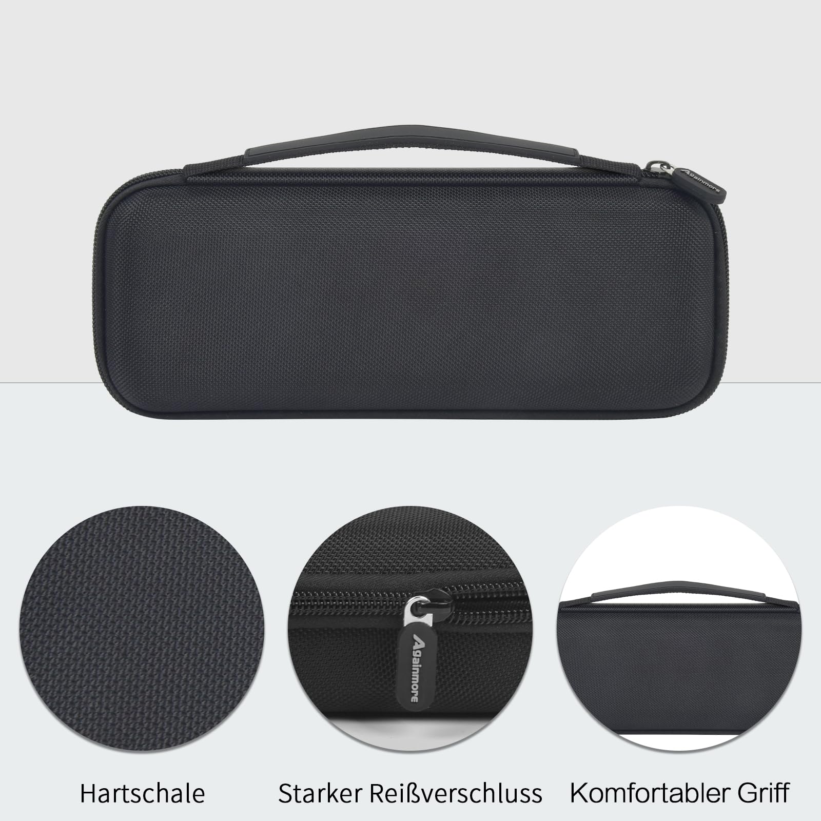 Custodia rigida per JBL Wireless Two Microfono System per JBL PartyBox 2 X Microfono Digitale Portatile Dual Mic Borsa da Viaggio con Caso di spugna fai da te