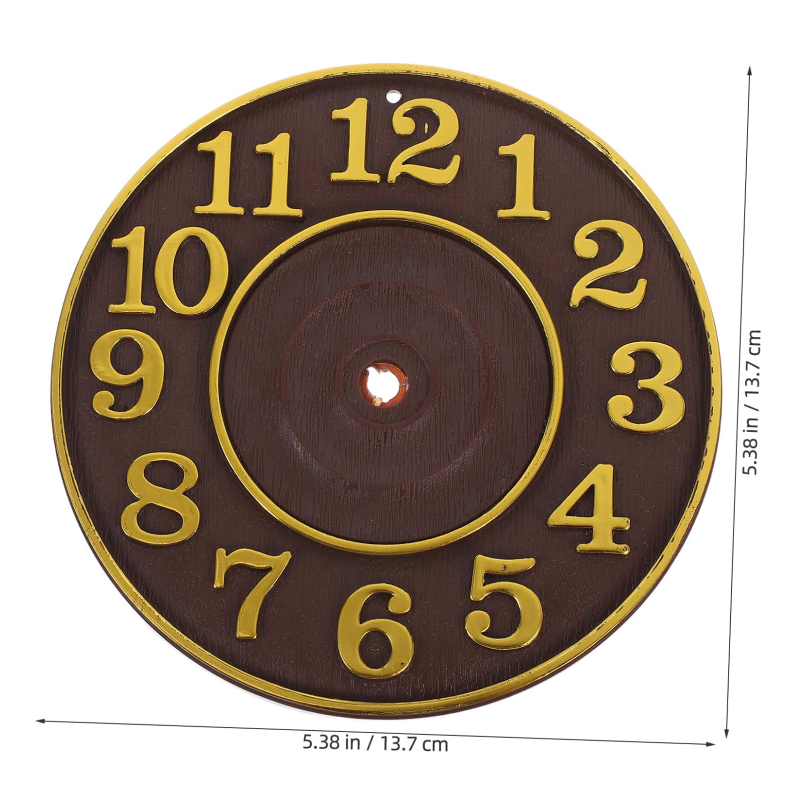 BIUDECO Accurate Time Display Boys and Girls Cuckoo Clock with Hands Number Dial Mini Antique Wall-Mounted Bird Clock