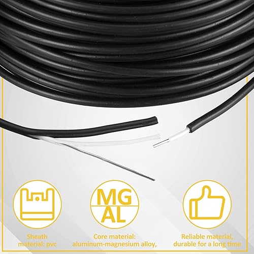 Miniatura 2 de Kanayu Cable eléctrico para valla de doble aislamiento, cable duro subterráneo de doble aislamiento, cable de núcleo de alambre eléctrico