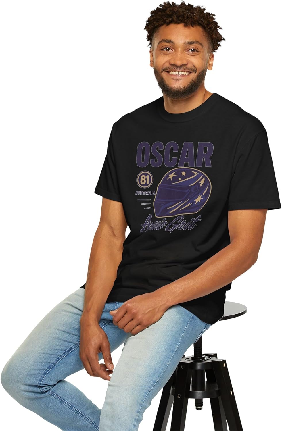 Tribute to #81, Oscar Inspired Design, Designed for Passionate Piastri Fans, Automotive Enthusiast Racing Gift, Vintage Style - Image 4