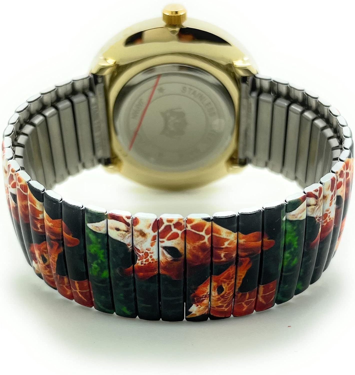 Varsales Ladies Novelty Animals Zoo Ocean Sea Beach Theme Elegant Stretch Elastic Band Analog Quartz Fashion Watch image 4