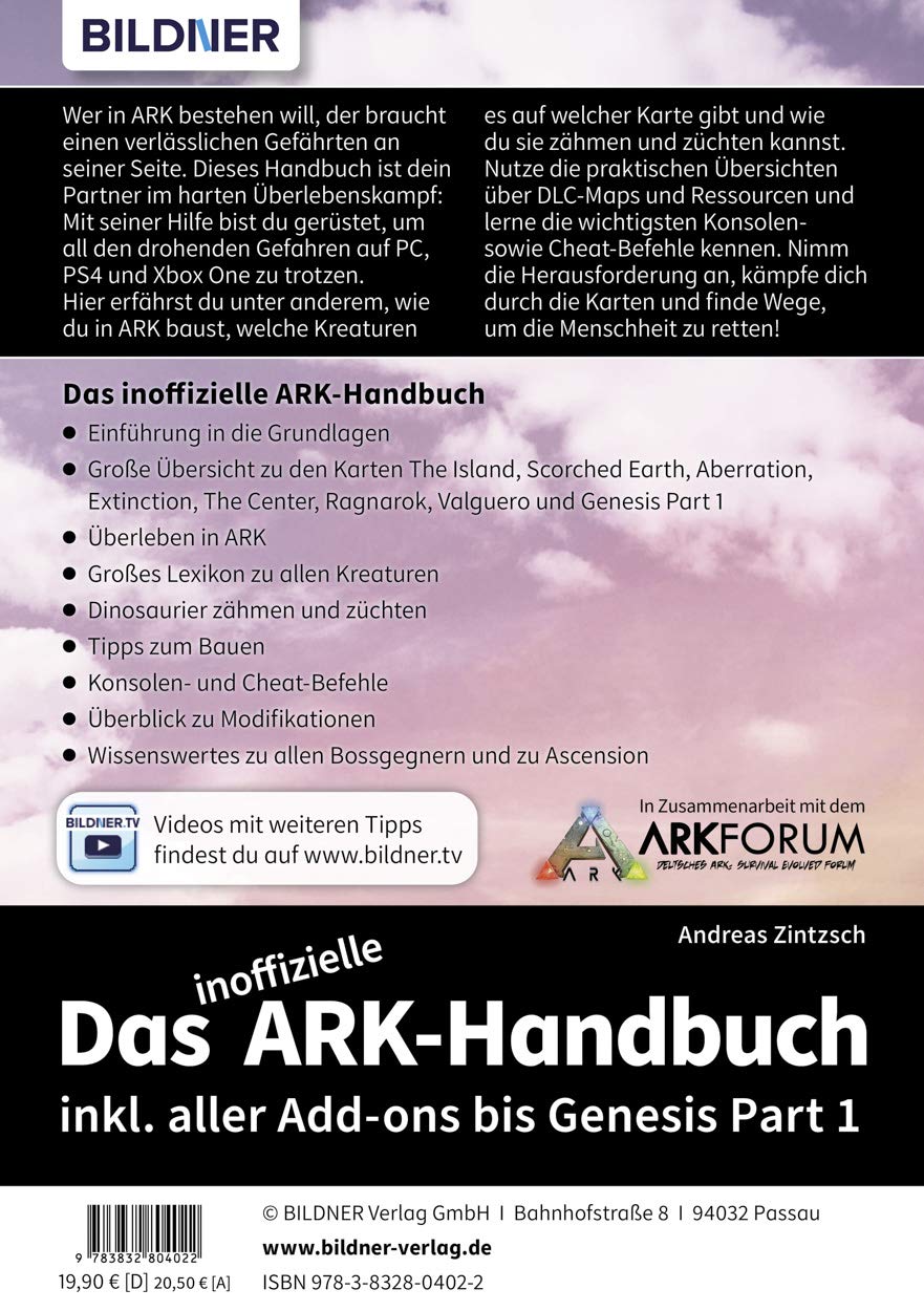Ark Survival Evolved: Das inoffizielle Handbuch: inkl. aller Addons bis Genesis Part 1