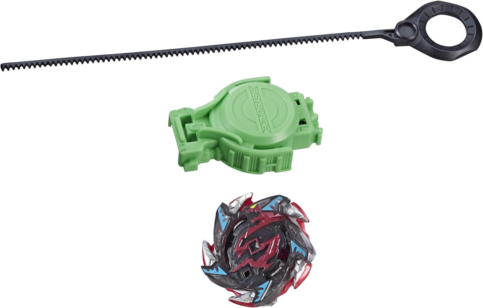 Beyblade Burst Turbo Slingshock Salamander S4 Starter Pack – Battling Top & Right/Left-Spin Launcher, Age 8+
