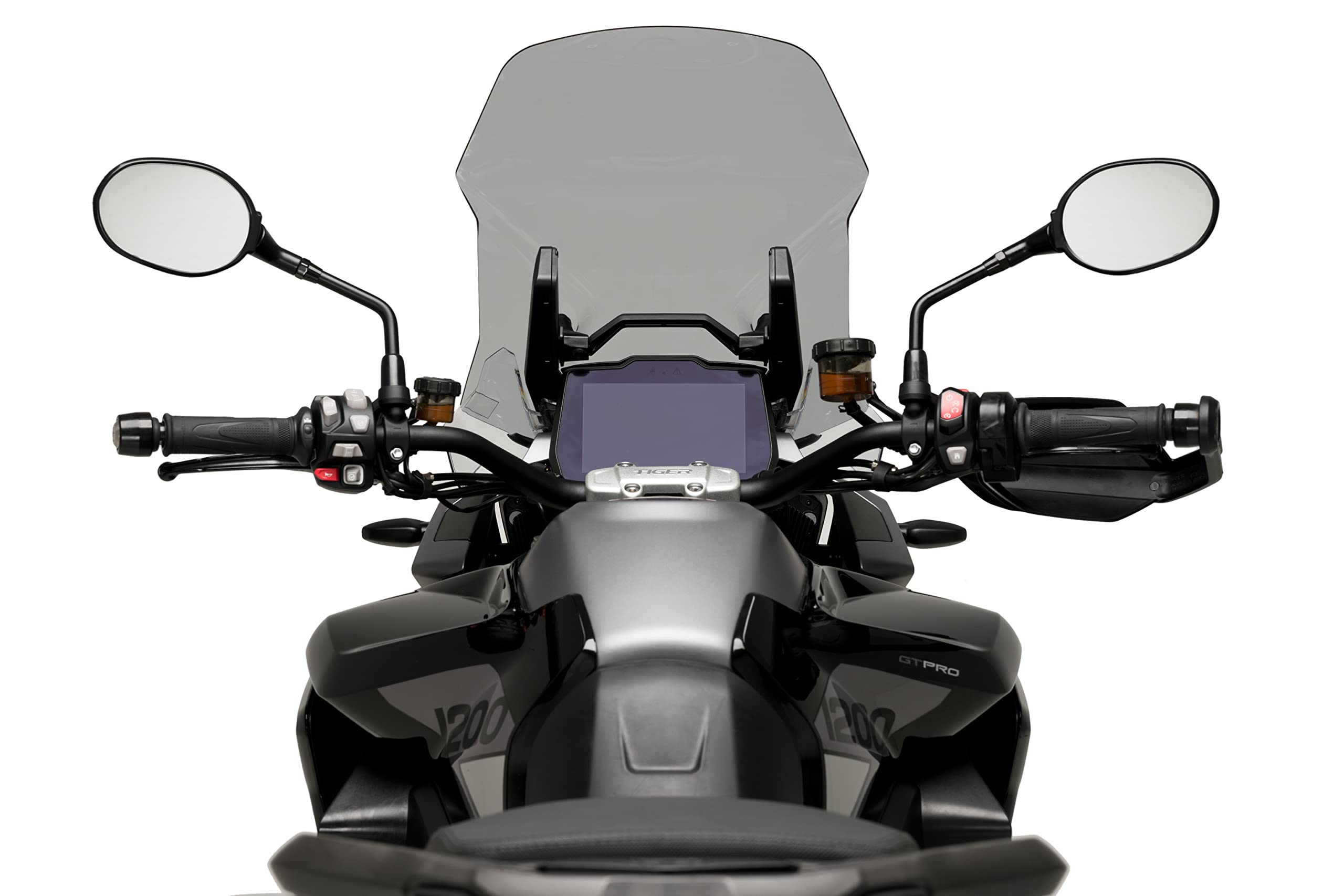 Puig Light Smoke 21336H - Touring Screen For Triumph Tiger 1200 Gt 2022-2024
