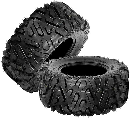 Miniatura 11 de Neumáticos para ATV, Paquete de 2 26x11-12 26x11x12 Neumáticos ATV UTV para Sendero, Desierto, Lodo, Tierra, Calle, Arena, 6PR Sin Cámara