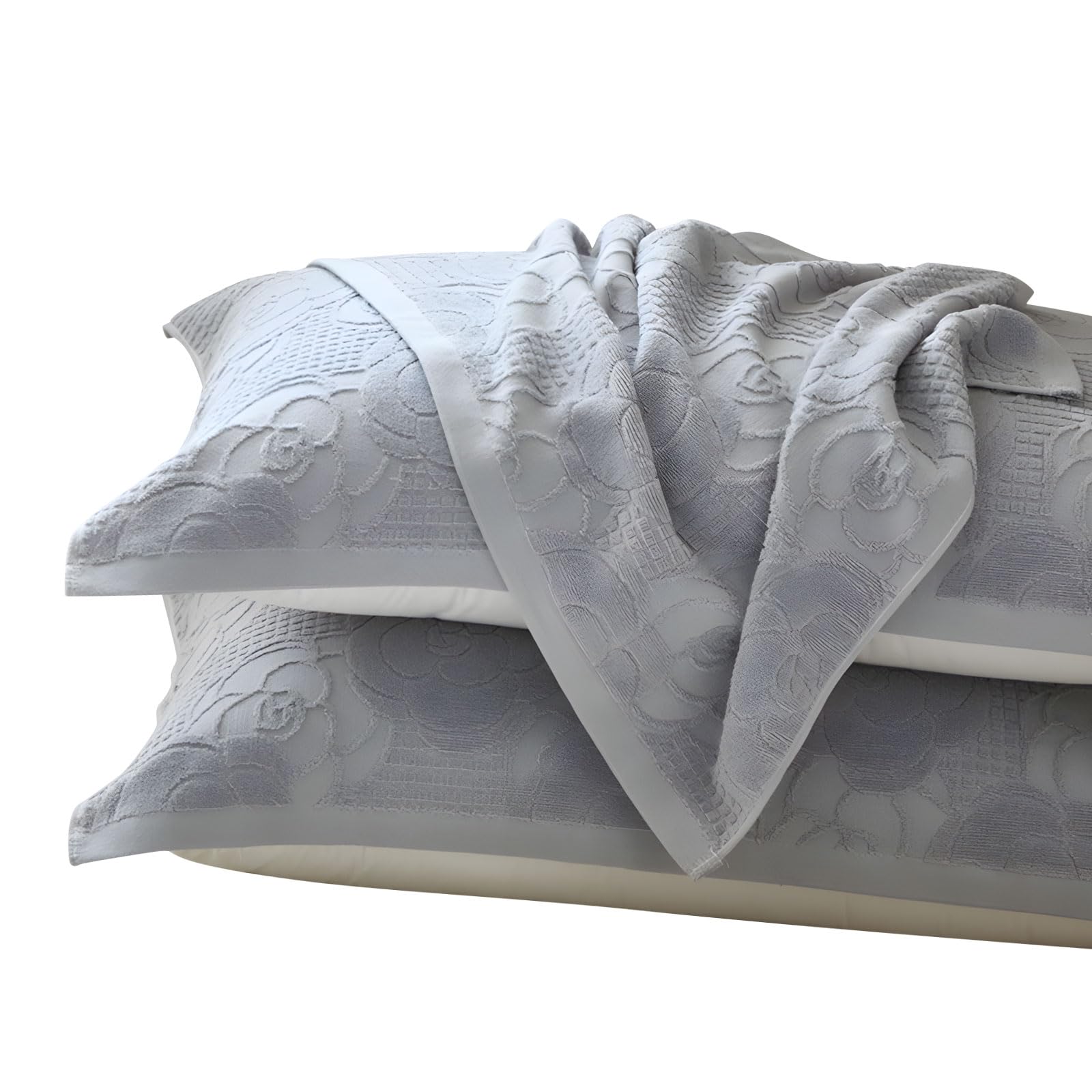 Of Machine Washable Cotton Pillow Towels Offering Knitting for Long Time Warmth and Nonslip Corner Soft Pillow Towel